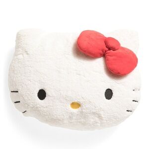Hello Kitty Large Plush Pillow with Red Bow NWT
